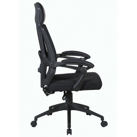 Кресло офисное BRABIX &quot;Nexus ER-401&quot;, с подголовником, черное, 531835 Черный
