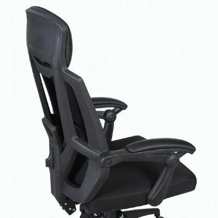 Кресло офисное BRABIX &quot;Nexus ER-401&quot;, с подголовником, черное, 531835 Черный