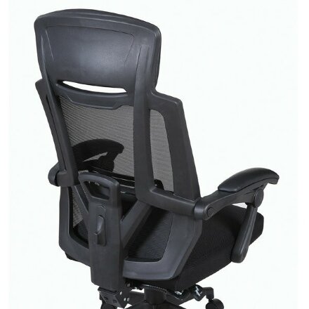 Кресло офисное BRABIX &quot;Nexus ER-401&quot;, с подголовником, черное, 531835 Черный