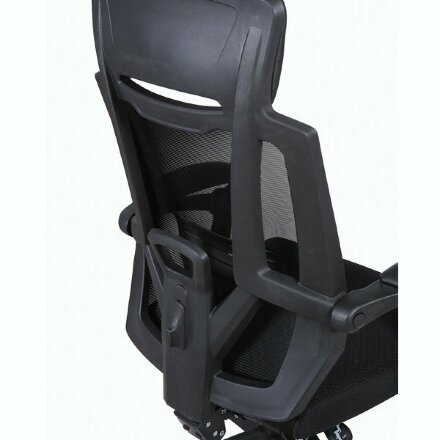 Кресло офисное BRABIX &quot;Nexus ER-401&quot;, с подголовником, черное, 531835 Черный