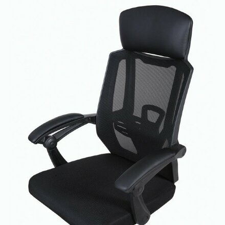 Кресло офисное BRABIX &quot;Nexus ER-401&quot;, с подголовником, черное, 531835 Черный