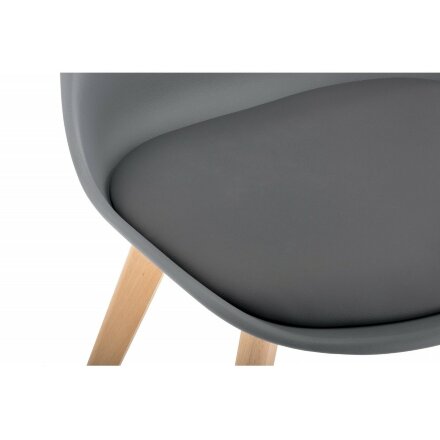 Пластиковый стул Bonuss dark gray 