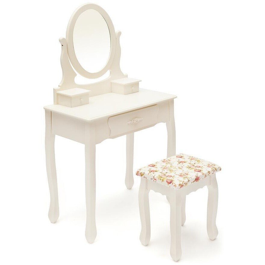 Туалетный столик с зеркалом и табуретом Secret De Maison COIFFEUSE ( mod. HX15-075 ) Туалетный столик с зеркалом и табуретом Secret De Maison COIFFEUSE ( mod. HX15-075 )