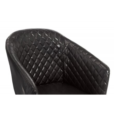 Стул на металлокаркасе Patrol shiny black 