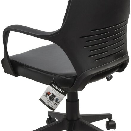Кресло офисное BRABIX PREMIUM &quot;Prime EX-515&quot;, экокожа, черное, 531569 Черный