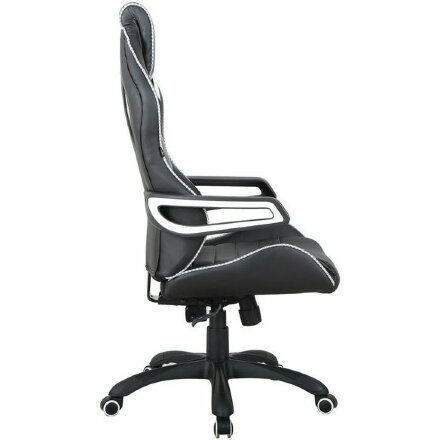 Кресло компьютерное BRABIX &quot;Techno Pro GM-003&quot;, экокожа, черное/серое, вставки серые, 531814 Серый
