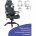 Кресло компьютерное BRABIX &quot;Techno Pro GM-003&quot;, экокожа, черное/серое, вставки серые, 531814 Серый